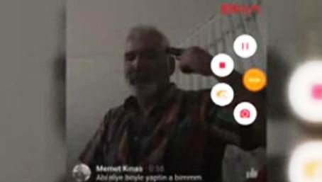 Ailəsi tərəfindən rədd edilən ata - Canlı yayımda intihar etdi - VİDEO