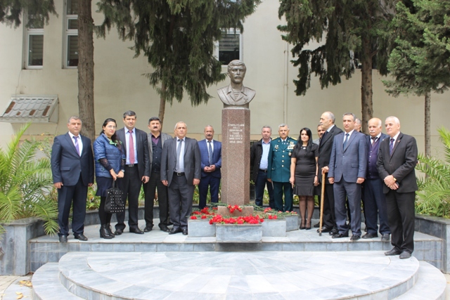 Nəsimi rayonunda Milli Qəhrəman Yusif Mirzəyevin xatirəsinə həsr olunmuş tədbir keçirilib