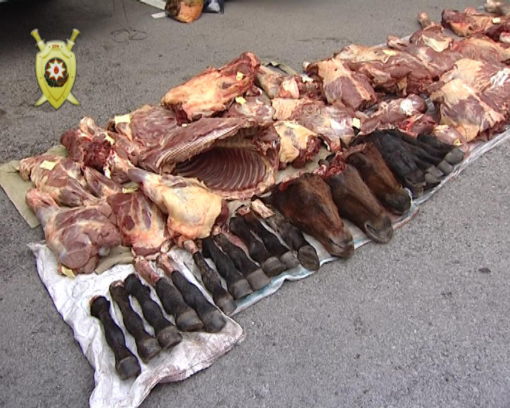 500 kq mənşəyi məlum olmayan ət satışının qarşısı alınıb (FOTO)