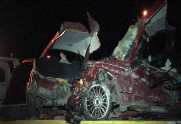 Gəncədə ağır qəza: Ölənlər var – YENİLƏNİB + FOTO