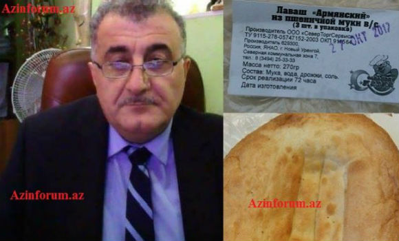 Azərbaycan diasporunun rəhbəri Rusiyada erməni lavaşı istehsal edir — FOTO+VİDEO