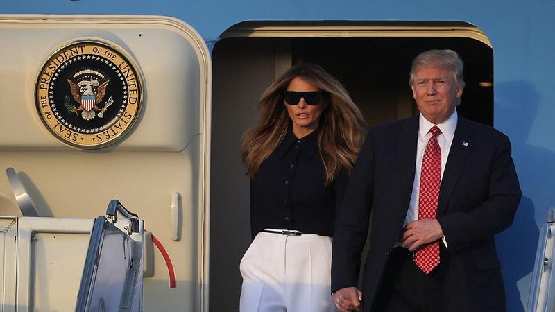 Trampın Yaponiyaya səfəri başladı