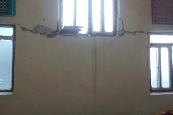 Zəlzələ nəticəsində Tərtərdə 3 ev uçub