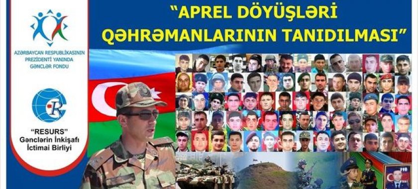 Gənclər Fondunun dəstəyi ilə Aprel Qəhrəmanları gənclərə tanıdılır