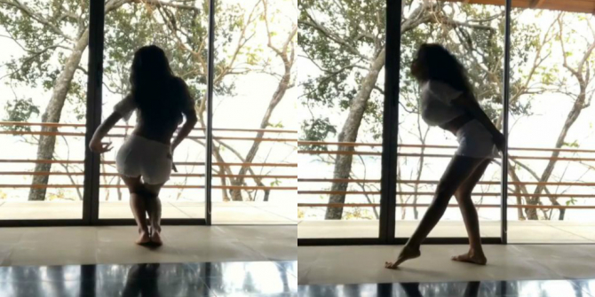 Məşhur azərbaycanlı modelin oriyental rəqsi sosial şəbəkələri 