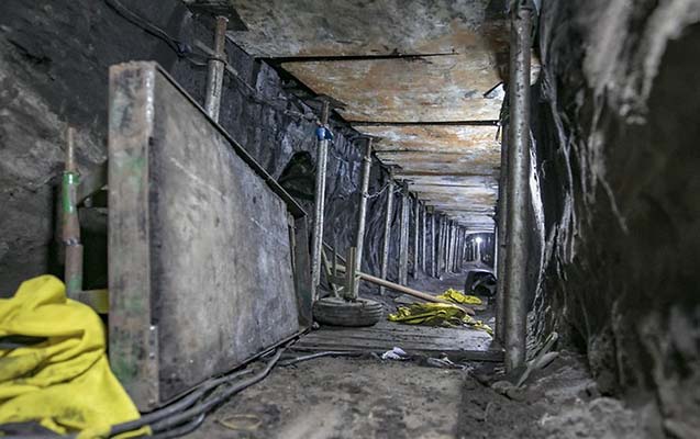 Bank yarmaq üçün 6 ay tunel qazdılar