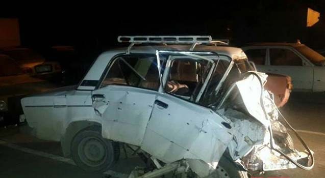 Novxanıda avtoqәz - Xəsarət alan var + Foto