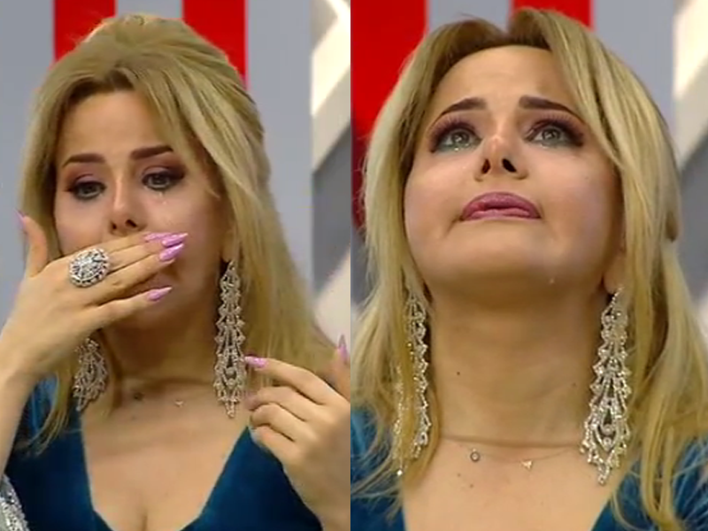 Mətanət Əsədova canlı yayımda zülm-zülm ağladı - Anama görə onu itirdim - FOTO
