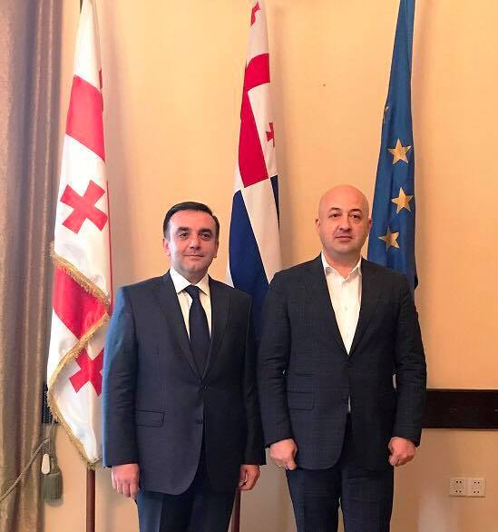 Batumidəki səfirimiz yeni merlə görüşdü