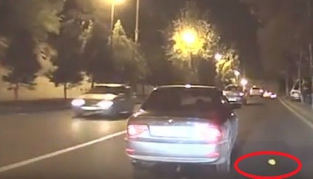 Bakıda tərbiyəsiz sürücü – VİDEO