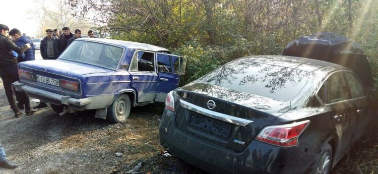 SON DƏQİQƏ: Ucar polis rəisi ağır qəza törətdi: 2 ölü, 2 yaralı - FOTOLAR