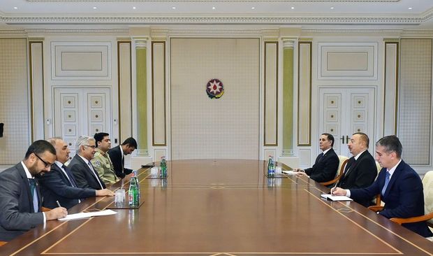 Prezident Pakistanın XİN başçısını qəbul etdi — YENİLƏNİB