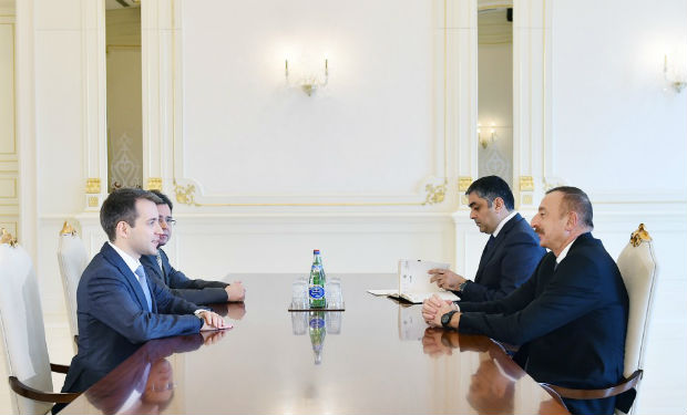 Prezident rusiyalı naziri qəbul etdi — YENİLƏNİB