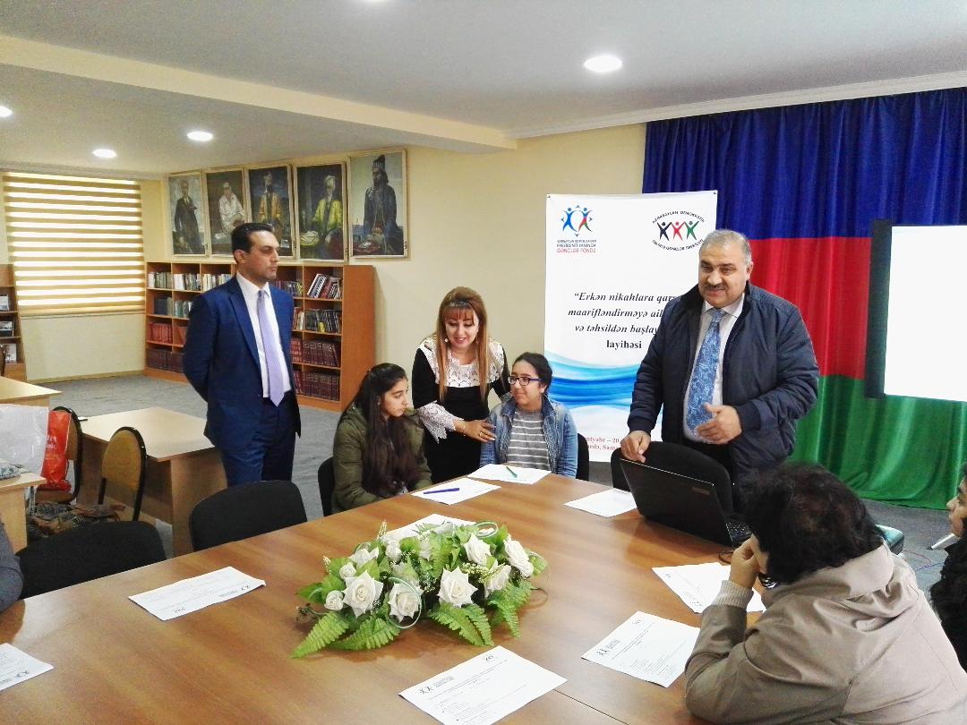 ADTGT erkən nikahlarla bağlı son tədbirini Salyanda keçirdi