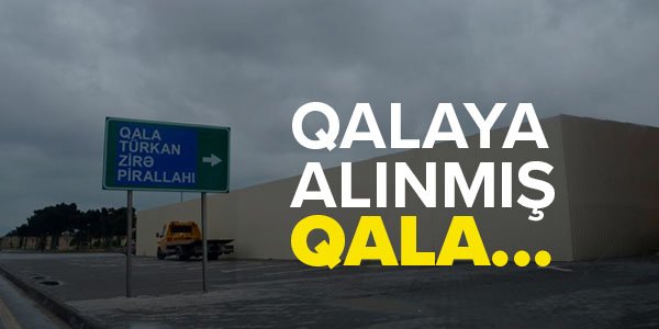 Prezidentin keçdiyi yolun üzərindəki torpaqları qanunsuz hasarlayan kimdir? (FOTOLAR)