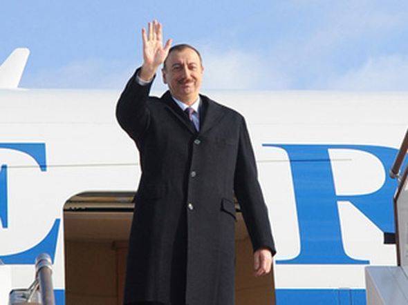 İlham Əliyev Türkiyədə