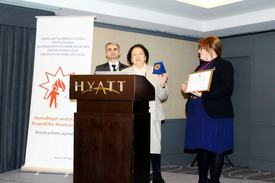 Hemofiliyalı Xəstələrin Respublika Assosiasiyası Hesabat Konfransını təşkil edib