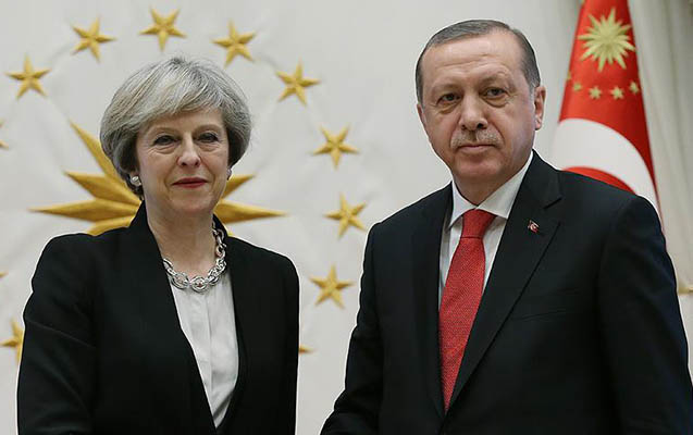 Ərdoğan və Mey nəyi müzakirə edib?