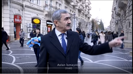 Eldar Əzizov Bakının mərkəzini biabırçı hala saldı - ŞOK VİDEOREPORTAJ