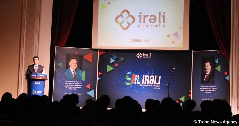 “İrəli” İctimai Birliyinin yaranmasının 9 illiyi qeyd olunub