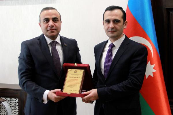 Elməddin Behbud Fəxri Fərmanla təltif edildi