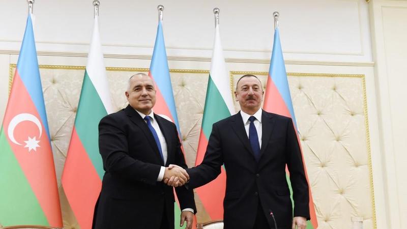 İlham Əliyev və Boyko Borisov mətbuata bəyanatlarla çıxış etdilər - FOTO (YENİLƏNDİ)