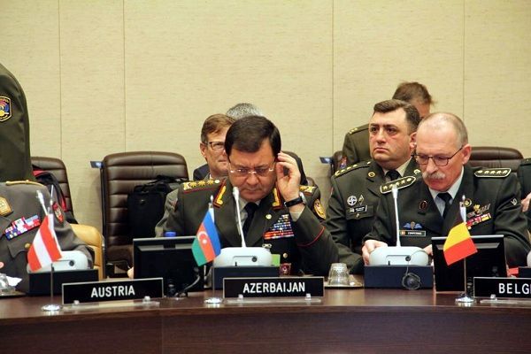 Nəcməddin Sadıkov NATO-nun iclasında – FOTO