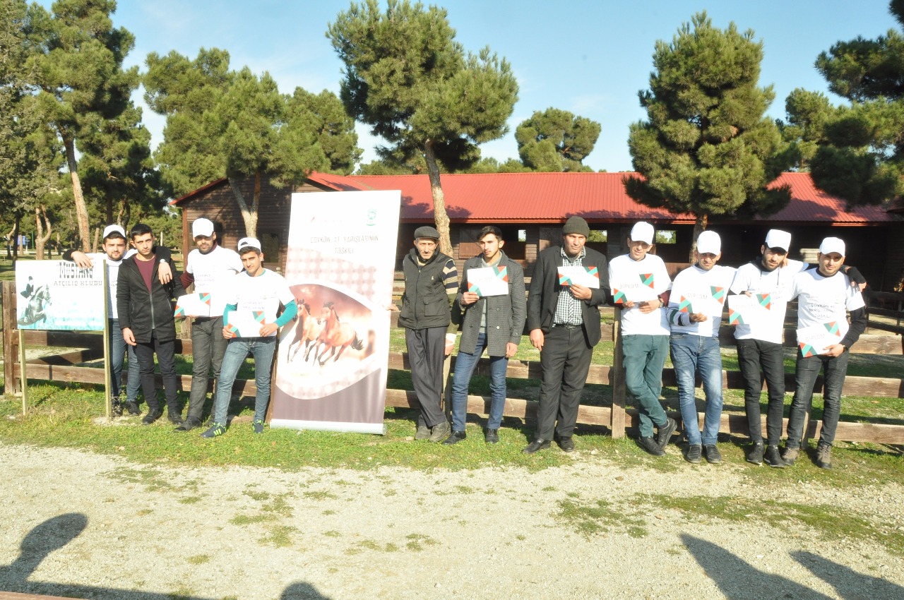 “Ərənlər at belinə” sonuncu at yarışı təşkil edildi