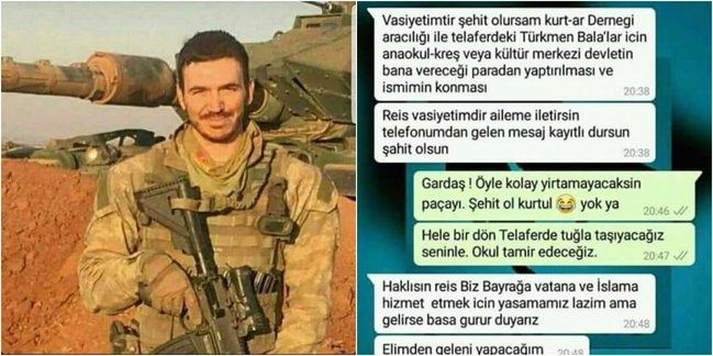 Şəhid olan əsgərin bu vəsiyyəti ürəkləri dağladı: 