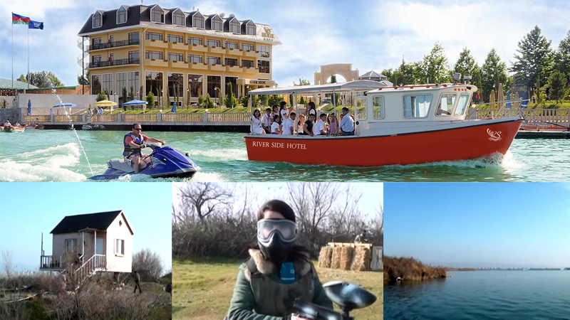 Mingəçevirdə ölkə turizminə səs salacaq layihə: KÜR ÇAYINDA YERLƏŞƏN ADA-da İŞLƏR DAVAM EDİR+VİDEO+FOTO