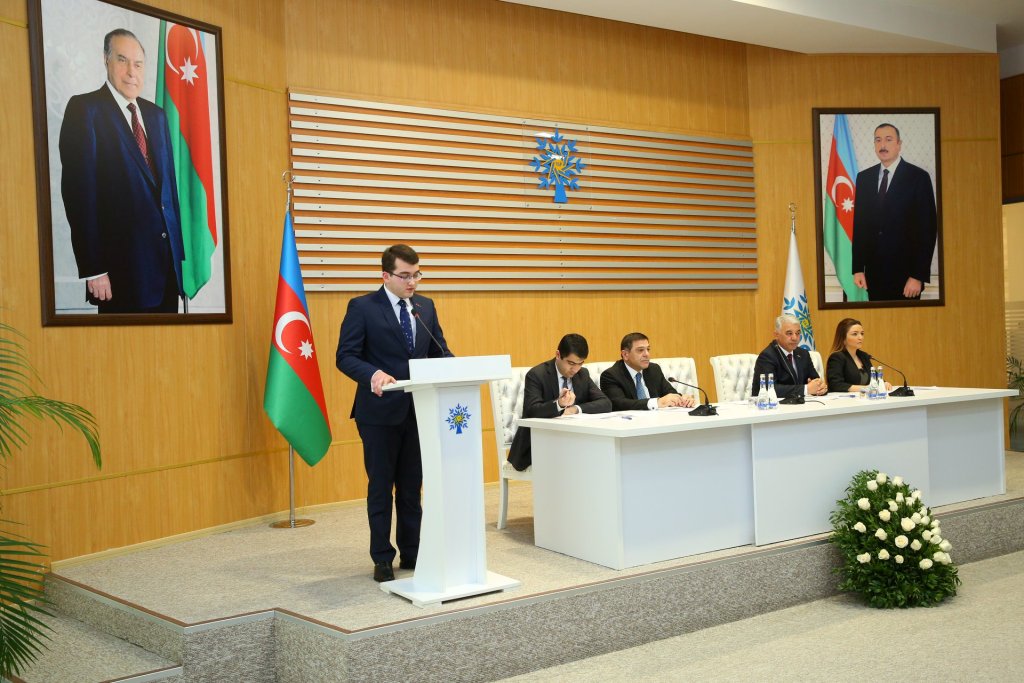 YAP Binəqədi rayon Təşkilatı Gənclər Birliyinin hesabat-seçki yığıncağı keçirildi