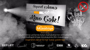 Azərbaycanda “Siqaret çəkmə, kino çək!” mövzusunda qısa film müsabiqəsi elan edilib