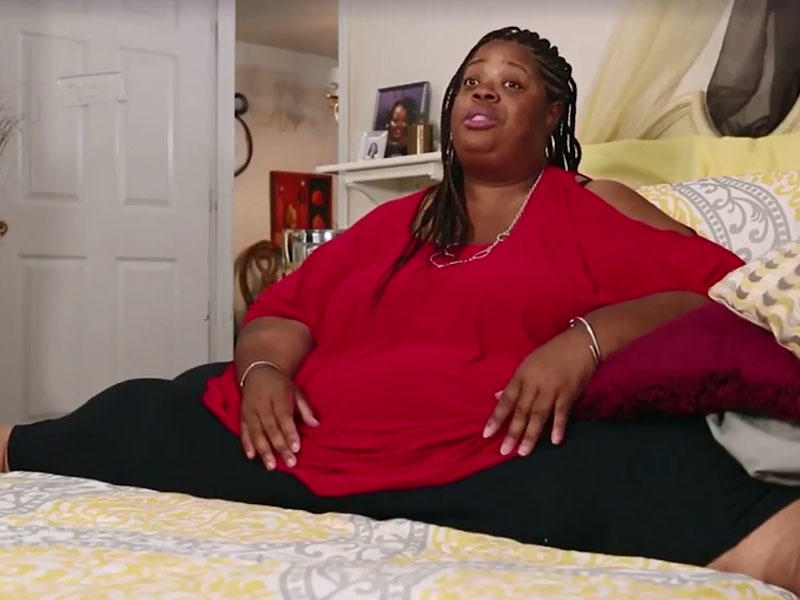 308 kiloluq qadın ilk dəfə küçəyə çıxdı - VİDEO - FOTO