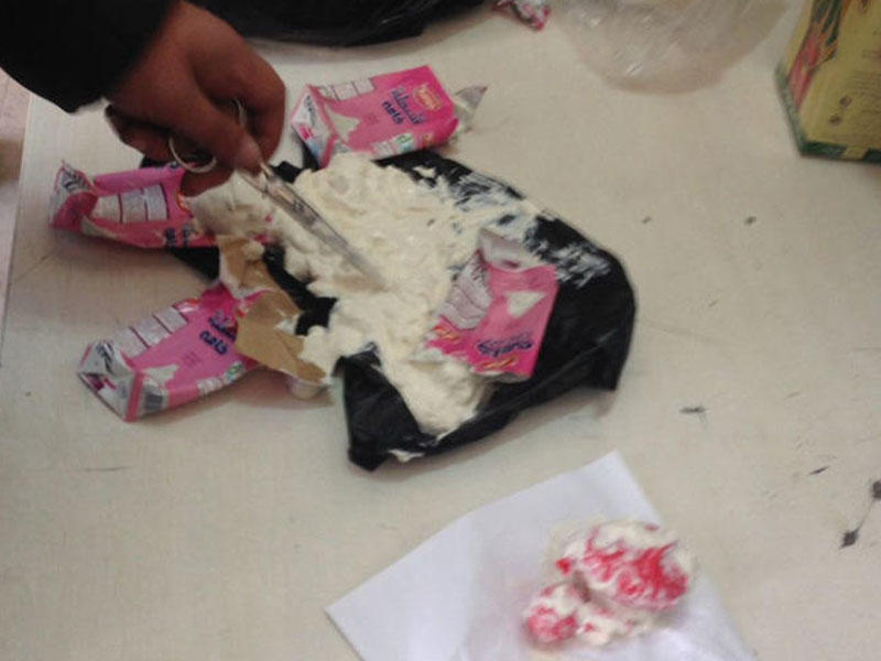 Yuyucu toz, çay və xama qutularında psixotrop maddə və narkotik aşkarlanıb - VİDEO - FOTO