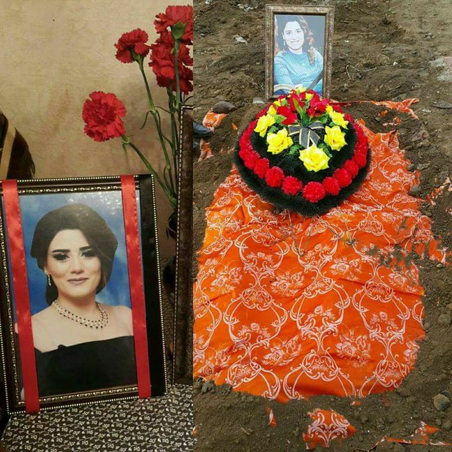 Rusiyada faciəvi şəkildə ölən Ülviyyənin yasından FOTO