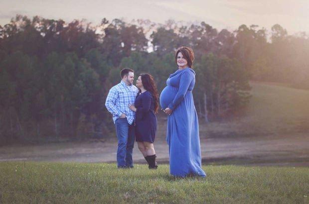 Nənə öz nəvəsini dünyaya gətirdi