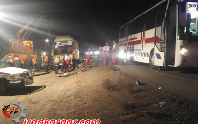 İranda zəvvarları daşıyan avtobus qəzaya düşüb - 9 ölü, 36 yaralı