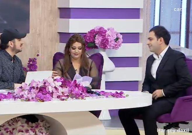 Canlı yayıma gəlib Mənzurə ilə evlənmək istədiyini dedi - FOTOLAR