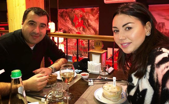 Safura Sevgililər gününü həyat yoldaşı ilə belə qeyd etdi - FOTO