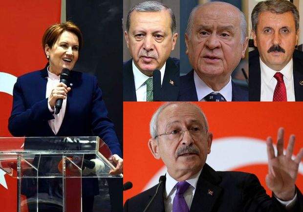 Türkiyədə seçki: Ərdoğanın “Cümhur”una qarşı Akşənərin “12-lər”i