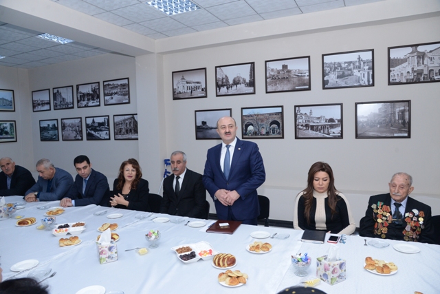 Nəsimi rayonunda Xocalı sakinləri ilə görüş keçirilmişdir - FOTOLAR