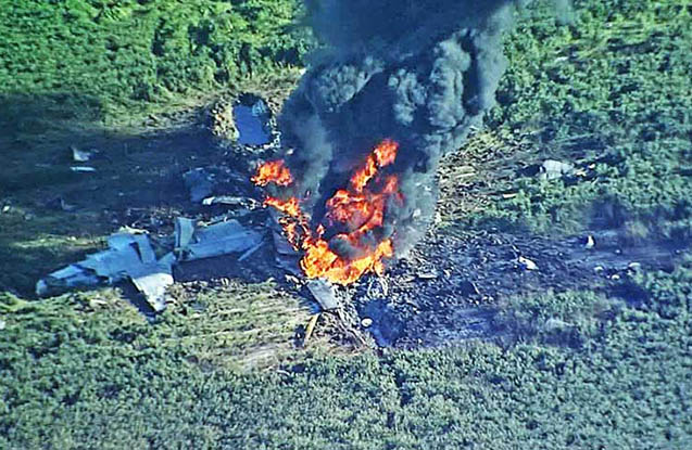 İranda təyyarə qəzaya düşdü