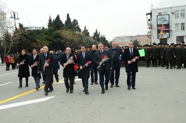 Nəsimi rayonunda Xocalı faciəsinin ildönümü ilə bağlı tədbirlər davam edir