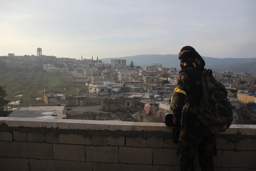 Afrində rayon mərkəzi ələ keçirildi - Fotolar + Video