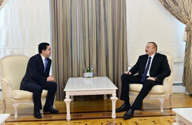 İlham Əliyev mərakeşli naziri qəbul etdi