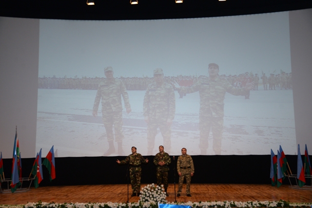 Nəsimi rayonunda “Qələbəyə gedən yol”- 2016-cı il aprel döyüşlərinin  növbəti ildönümü münasibəti ilə tədbir keçirildi