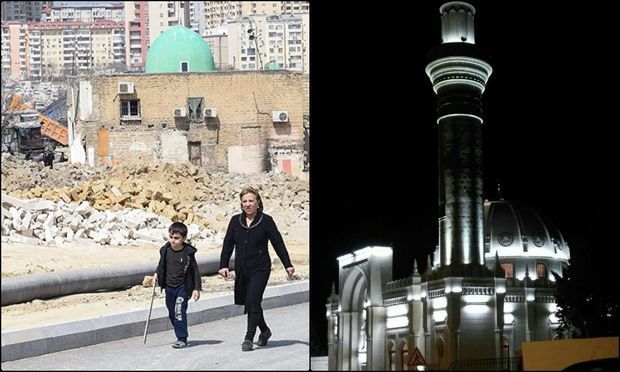 “Hacı Cavad” məscidi əvvəl və sonra... – FOTO