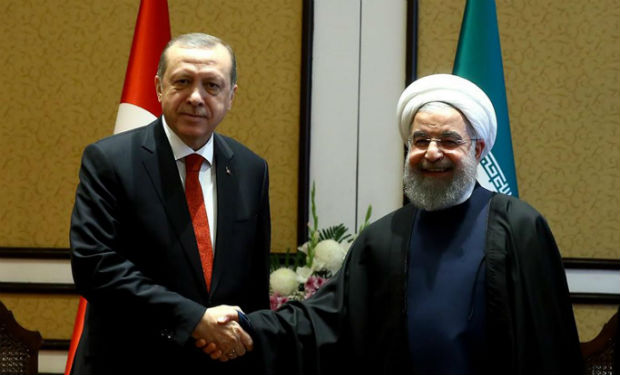 Ərdoğan Ruhani ilə görüşür