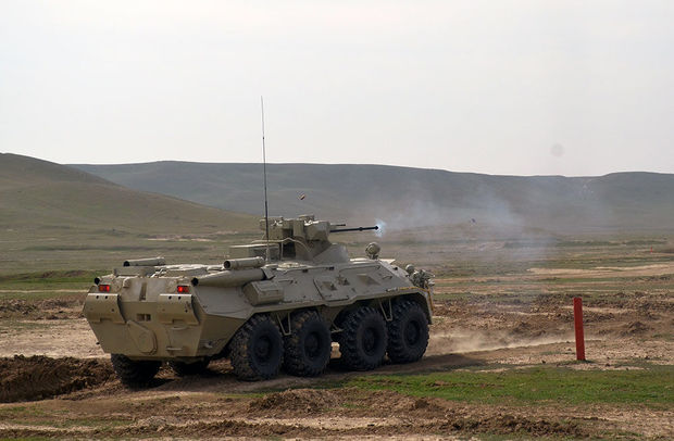 Ali Hərbi Məktəbin kursantları təlim poliqonunda – FOTO + VİDEO