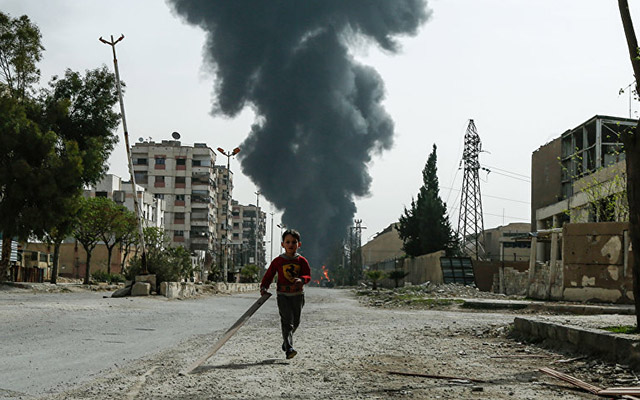 Əsəd ordusu Duma şəhərində əməliyyata başlayıb